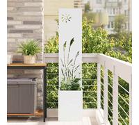 vidaXL Scultura da Parete Esterna - Arte da Giardino, Decorazione per terrazzi, Pezzo in Metallo da Appendere