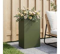 vidaXL Vaso da giardino Verde Oliva 50 x 40 x 75 cm