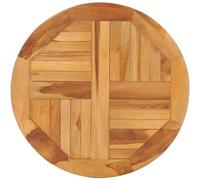 VIDAXL - Vassoio Girevole da Tavola in Legno Massello di Teak