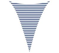 vidaXL Vela da ombra solare Blu e Bianco 3 x 4 x 4 m, Soluzione per vivere all'aperto, vela ombreggiante triangolare UV, moderno tendone per giardino, balcone, parco