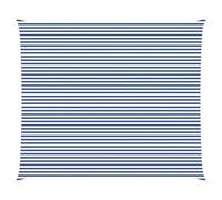 vidaXL Vela da ombra solare Blu e Bianco 7 x 6 m, Tenda da esterno, resistente ai raggi UV, copertura rettangolare in poliestere, modernissima per terrazzi