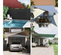 vidaXL Vela da ombra Oxford PU – Tenda da esterno rettangolare resistente ai raggi UV