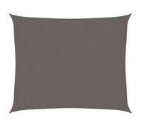 vidaXL Vela Parasole 160 g/m² Antracite 2,5x3 m in HDPE
