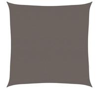 vidaXL Vela Parasole 160 g/m² Antracite 7x7 m in HDPE