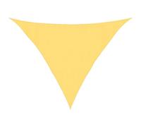 vidaXL Vela Parasole 160 g/m² Beige 3,5x3,5x4,9 m in HDPE