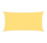 vidaXL Vela Parasole 160 g/m² Beige 3x6 m in HDPE