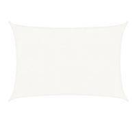 vidaXL Vela Parasole 160 g/m² Bianca 2x3 m in HDPE
