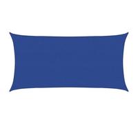 vidaXL Vela Parasole 160 g/m² Blu 2,5x4,5 m in HDPE