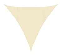 vidaXL Vela Parasole 160 g/m² Crema 4,5x4,5x4,5 m in HDPE