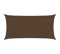 vidaXL Vela Parasole 160 g/m² Marrone 2,5x4,5 m in HDPE