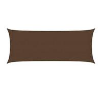 vidaXL Vela Parasole 160 g/m² Marrone 2x5 m in HDPE