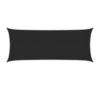 vidaXL Vela Parasole 160 g/m² Nera 2x4,5 m in HDPE