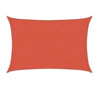 vidaXL Vela Parasole 160 g/m² Terracotta 2x2,5 m in HDPE