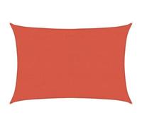 vidaXL Vela Parasole 160 g/m² Terracotta 4x5 m in HDPE