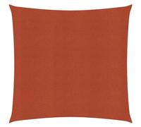 vidaXL Vela Parasole 160 g/m² Terracotta 6x6 m in HDPE