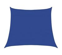 vidaXL Vela Parasole 160 g/m² Trapezio Blu 4/5x4 m in HDPE, Vela ombreggiante, Ombra da Patio, tettoia ombreggiante, Vela da Giardino, tettoia