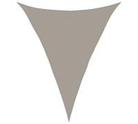 vidaXL Vela Parasole 160 g/m² Triangolare 5x7x7 m in HDPE, Vela ombreggiante, Ombra da Patio, tettoia ombreggiante, Vela da Giardino, tettoia