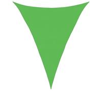 vidaXL Vela Parasole 160 g/m² Verde Chiaro 4x5x5 m in HDPE