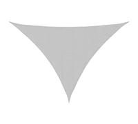 vidaXL Vela Parasole Grigio Chiaro 7x5x5 m 100% Poliestere Oxford, tenda da sole, baldacchino ombreggiante, vela ombreggiante per patio