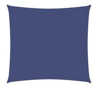 vidaXL Vela Parasole Ombra Tenda da Sole Elegante Moderna Anti UV Giardino Frangisole Terrazza Balcone in Tela Oxford Quadrata 2,5x2,5 m Blu