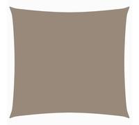 vidaXL Vela Parasole Ombra Tenda da Sole Elegante Moderna Anti UV Giardino Frangisole Terrazza Balcone in Tela Oxford Quadrata 6x6 m Talpa