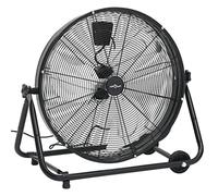 vidaXL Ventilatore da Pavimento 60 cm 180 W Nero