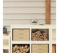 vidaXL Vernice per legno Bianco 2,5 L Stampa da parete