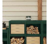 vidaXL Vernice per legno Verde 2,5 L Stampa da parete