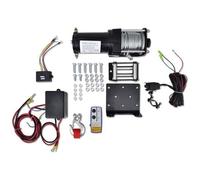 vidaXL - Verricello Elettrico 12 V 1360 Kg Piastra Montaggio E Rullo Passacavo