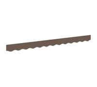 vidaXL Vervangende markies volant Taupe 236 x 20 cm Polyester