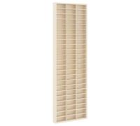 vidaXL Vetrina a muro A parete Beige 30 x 4,5 x 96 cm