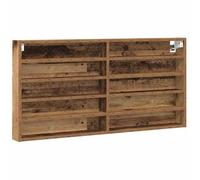 vidaXL Mensola a Muro Rustica Legno massello di Recupero, Soluzione di Storage Elegante 100Cm X 50Cm 8.5Cm Ecologica, Solo per Uso Interno, Ideale per Soggiorno, Camera da Letto e Ufficio