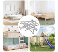 vidaXL Vite 12 pcs Argento M6 x 120 mm Acciaio, Avventure, cilindriche, spedizioni, di notte, mostrando vedute uniche ed esperienze indimenticabili durante il viaggio