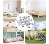 vidaXL Vite 12 pcs Argento M6 x 50 mm Acciaio, Avventure, cilindriche, spedizioni, di notte, mostrando vedute uniche ed esperienze indimenticabili durante il viaggio