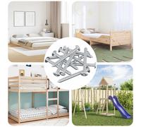 vidaXL Vite 12 pcs Argento M6 x 60 mm Acciaio, Avventure, cilindriche, spedizioni, di notte, mostrando vedute uniche ed esperienze indimenticabili durante il viaggio