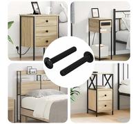 vidaXL Vite 2 pcs Argento 5 x 30 mm Ferro, Garage, cilindrica, industriale, altro, migliora l'efficienza e sfrutta al meglio lo spazio con soluzioni di stoccaggio innovative