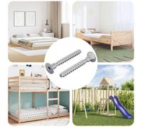 vidaXL Vite 2 pcs Zincato 5 x 40 mm Ferro, Officina, cilindrica, moderna, tecniche durevoli per creare strutture e design funzionali di alta qualità e resilienti