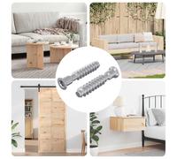 vidaXL Vite a testa cilindrica 2 pcs Argento M7 x 40 mm Acciaio