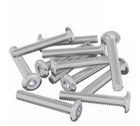 vidaXL Vite con Testa Bloccante 12 pcs Argento M6 x 35 mm Acciaio, Serbatoi cilindrici, design industriale, altre macchine, applicazioni, test di efficienza e soluzioni su misura per l'industria