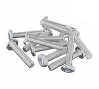 vidaXL Vite con Testa Bloccante 2647 pcs Argento Acciaio, Serbatoi cilindrici, design industriale, altre macchine, applicazioni, test di efficienza e soluzioni su misura per l'industria