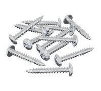vidaXL Vite in Legno 8182 pcs Argento M4 x 28 mm Ferro, Fissatore in legno resistente, chiodo autointressante, vite a testa tonda, uso leggero, ferro, versatile, strumento di assemblaggio