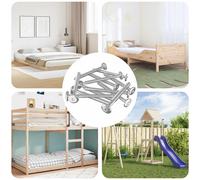 vidaXL Viti in Legno 12 pcs Argento M6 x 70 mm Acciaio, Viti da soggiorno, legno per mobili, fissaggi di precisione, durevole per esterni, assemblaggio progetti da giardino