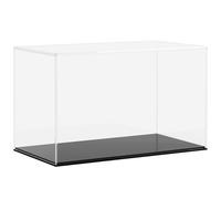 vidaXL Vitrine transparant 31x17x19 cm acryl