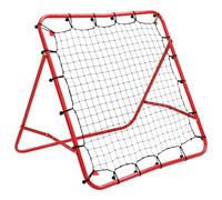 vidaXL Rimbalzatore da calcio Rete elastica regolabile 100 x 100 cm