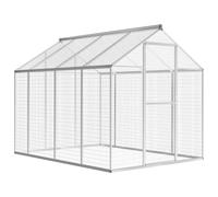 vidaXL Voliera da Giardino in Alluminio 178x242x192 cm