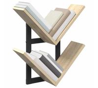 vidaXL Wand Vlonderschap 2 st Sonoma Eiken 43 x 15 x 47 cm