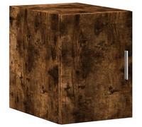 vidaXL Mobile a Parete Rovere Fumo 30x42,5x40 cm in Legno Multistrato