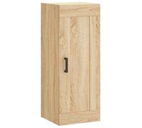 vidaXL Armadietto a Muro Rovere Sonoma 34,5x34x90 cm Legno Multistrato, armadietto a Muro, portaoggetti pensile, pensile, pensile a Muro