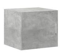 vidaXL Mobile a Parete Grigio Cemento 45x42,5x40 cm Legno Multistrato
