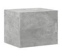 vidaXL Mobile a Parete Grigio Cemento 50x42,5x40 cm Legno Multistrato